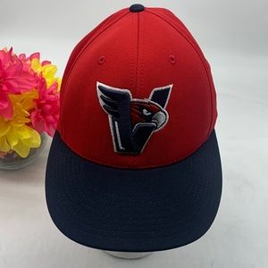 Viterbo Red Blue White Baseball Hat Size Small Medium HT4852F